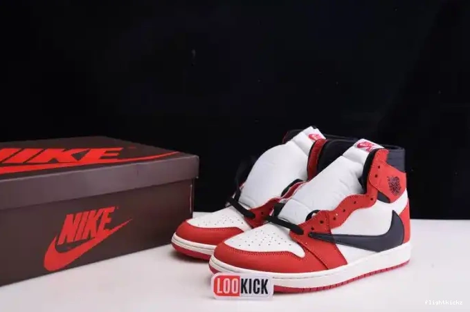 TRAVIS HIGH RETRO SCOTT - 1 AIR OG CD4487 100(RED) JORDAN X 0705